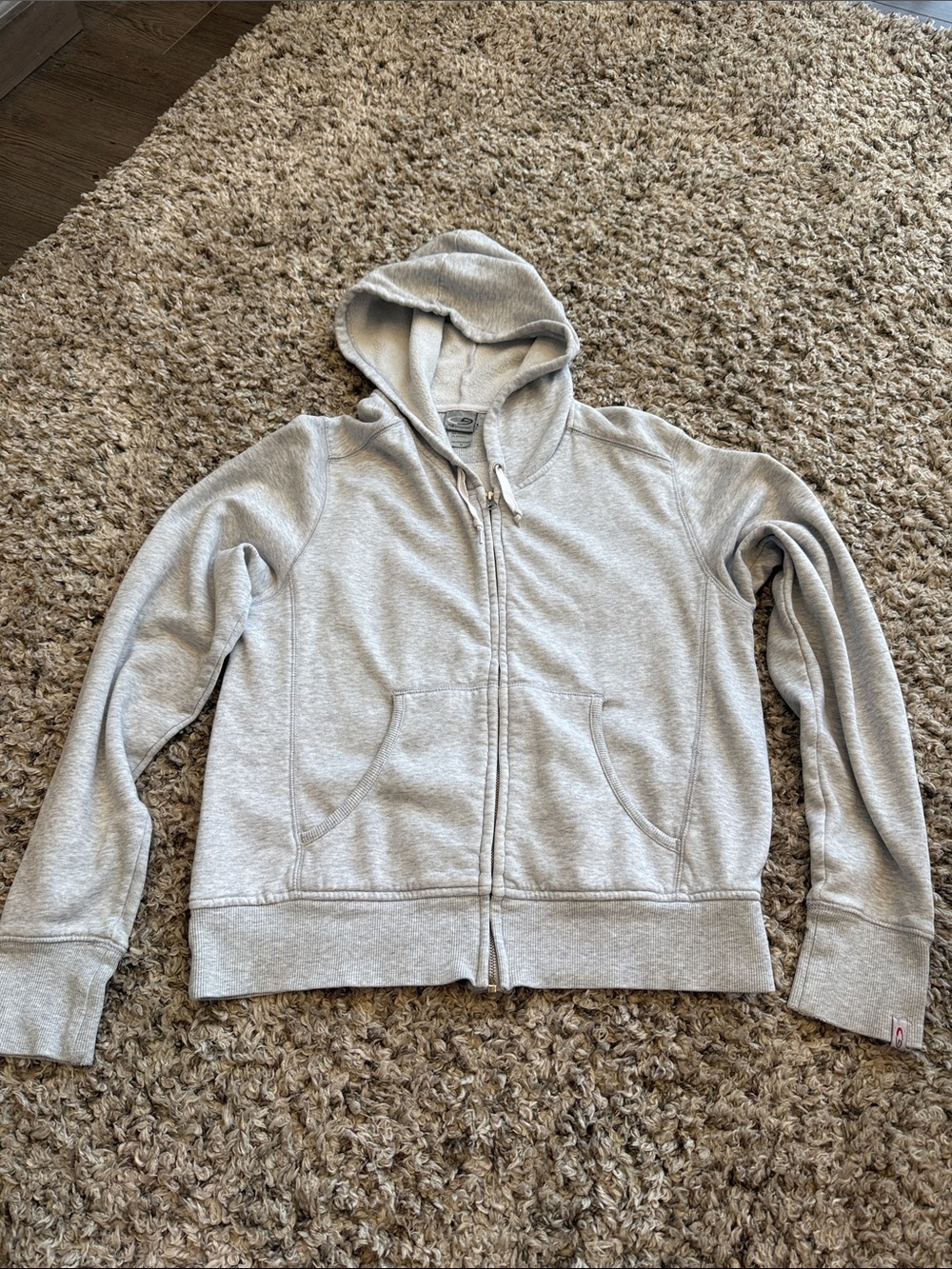 C9 by Champion Light Gray Women's Full-Zip Hoodie